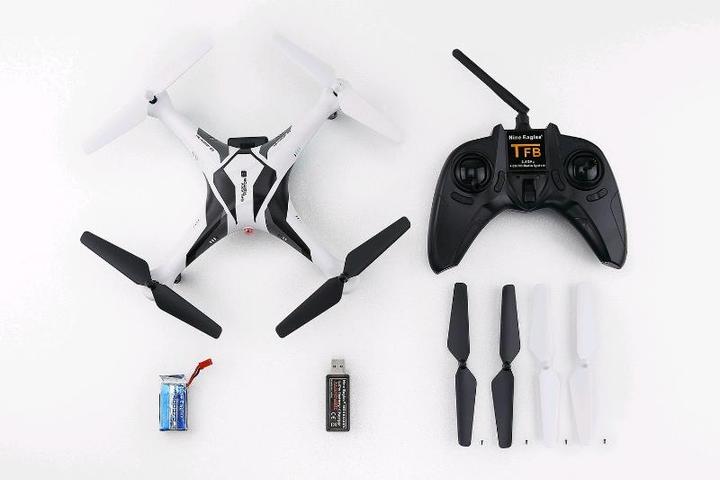 Actual product image Nine Eagles Galaxy Visitor 8 RTF (Quadcopter/Mode 2/White-Black)