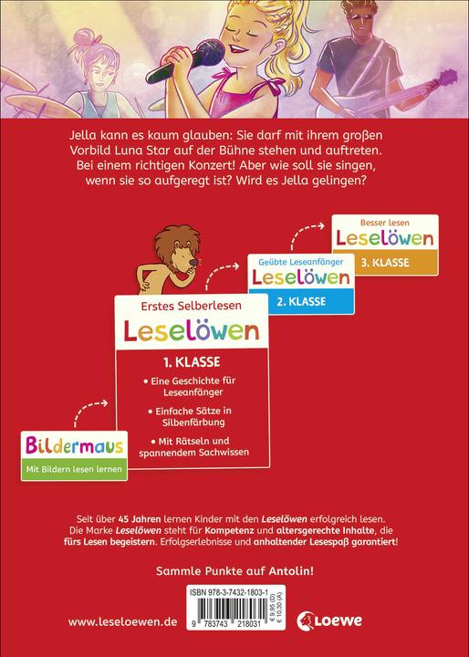 Actual product image Loewe Leselöwen 1. Klasse - Plötzlich berühmt (German, Katja Richert, Veronika Gruhl, 2025)
