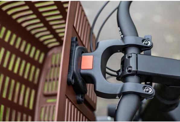 Image du produit Optimiz Panier vélo arrière à vlips plastique