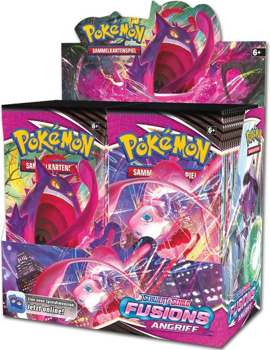 Image du produit Pokémon Cartes à collectionner Pokemon Épée & Bouclier Fusion Attaque / Fusion Strike TCG Cartes Box Display (Allemand, Affichage du booster)