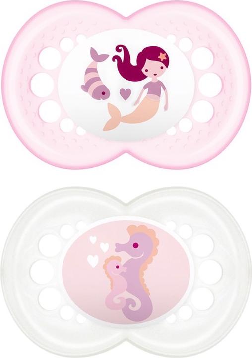 Image du produit MAM Sucettes - couleur fille (1 x, à partir de 16 m.)