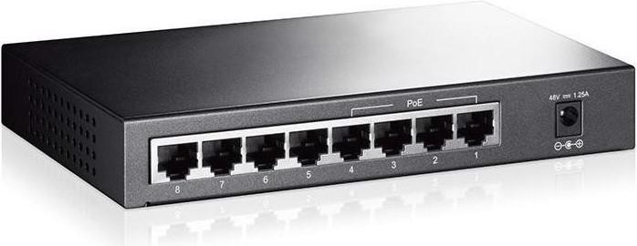 Produktbild TP-Link PoE Switch TL-SF1008P 8 Port (8 Ports)
