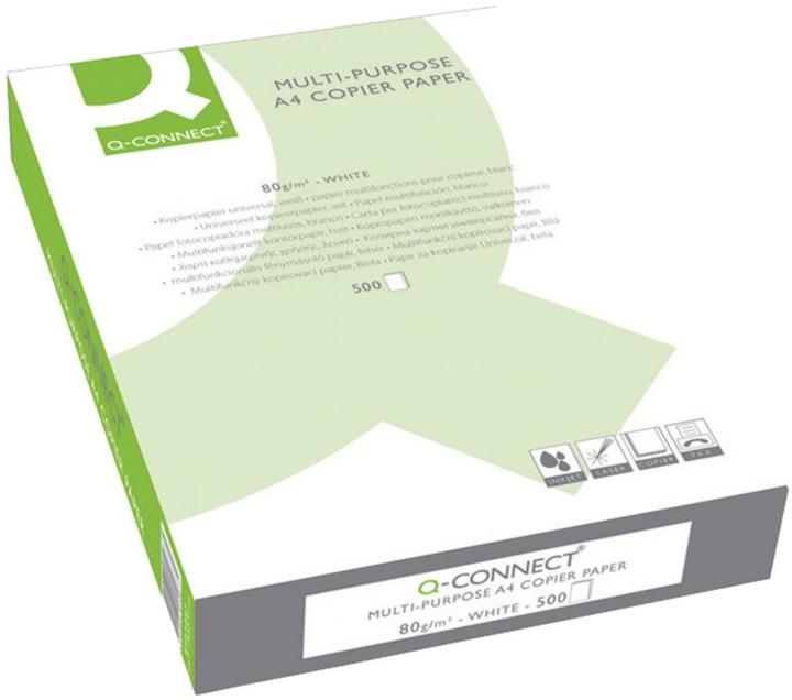 Actual product image Q-Connect Universal paper, bright white (80 g/m², 500 x, A4)