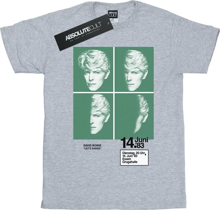 David Bowie 1983 Concert Poster TShirt (L)