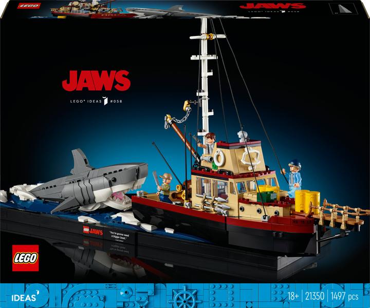 Image du produit LEGO Le grand requin blanc (21350, LEGO Ideas, LEGO difficiles à trouver)