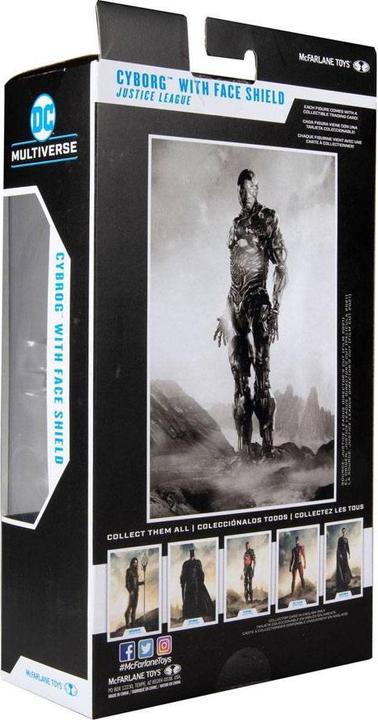 Image du produit McFarlane Action Figure Justice League : Cyborg (Helmet) 18 cm
