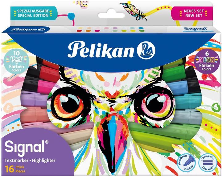 Image du produit Pelikan Surligneur Signal couleur (Multicolore, 5 mm, 16 x)