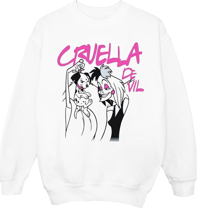 Disney Cruella De Vil Collared Sweatshirt Mädchen