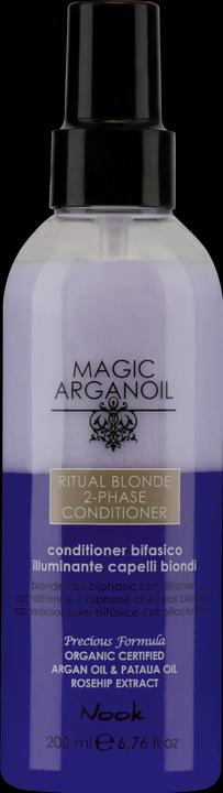 Actual product image Nook Magic Arganoil Ritual Blonde 2-Phase Illuminating Conditioner (200 ml)