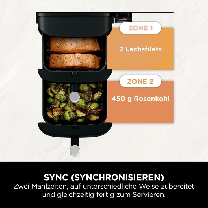 Image du produit Ninja Friteuse à air chaud Double Stack, 7,6 L