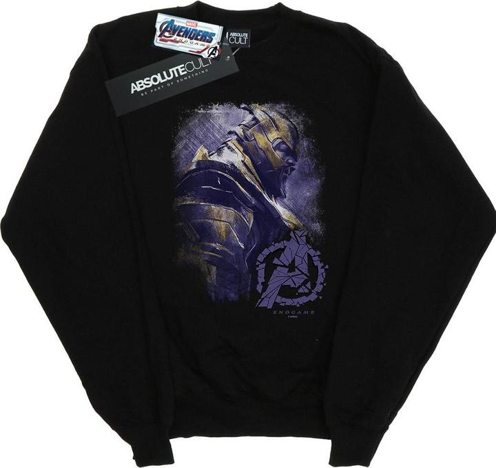 Immagine prodotto Felpa Uomo Avengers Endgame Thanos in cotone spazzolato (4XL)