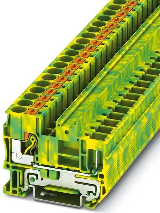 Produktbild Phoenix Contact PT 6/1P-PE 3061774 Schutzleiterklemme 0.50 mm² 6 mm² Grün-Gelb 50 St.