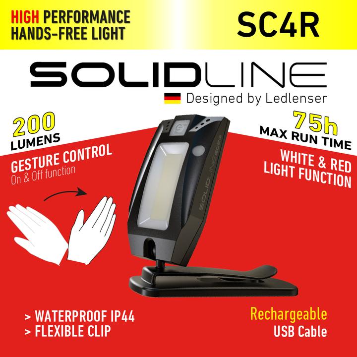 Image du produit Ledlenser Solidline SC4R (200 lm)