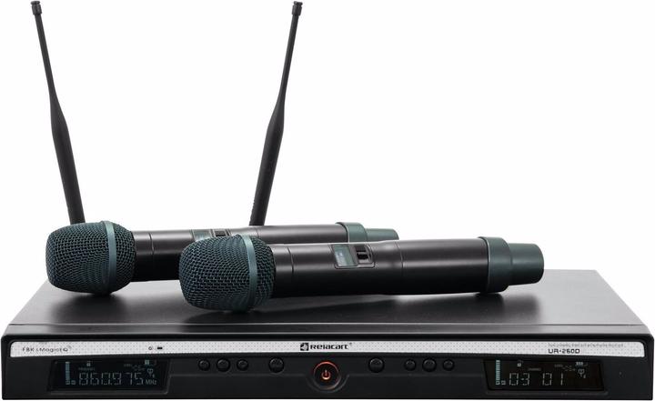 Produktbild Relacart UR-260D 2-Kanal-UHF-System