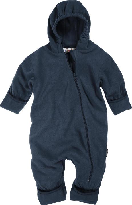 Playshoes Strampler Fleece-Overall Marine Gr. 86 (86)