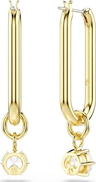 Immagine prodotto Swarovski Constella Drop Ohrhänger Rundschliff Weiss Goldlegierungsschicht