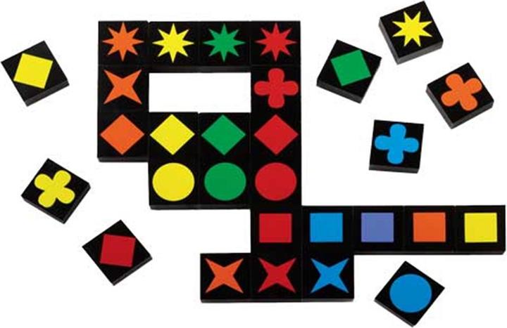 Actual product image Schmidt Spiele Qwirkle (German, French, Italian)