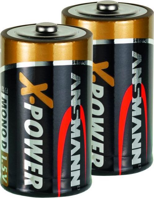 Actual product image Ansmann X-Power (2 pcs., D)