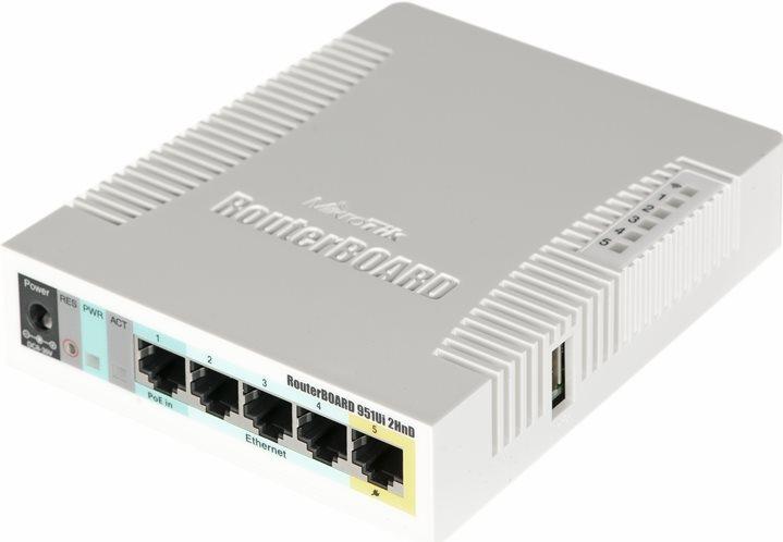 Produktbild MikroTik RouterBOARD RB951UI-2HND