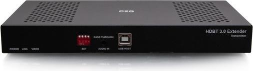Produktbild C2G HDMI HDBaseT + USB-B auf A + RS232 Over Cat Extender Box Sender zu Box Empfänger (18 Gbps) 4K 60 Hz