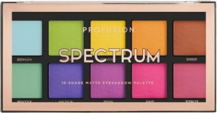 Profusion Eyeshadow Palette paleta 10 cieni do powiek Spectrum
