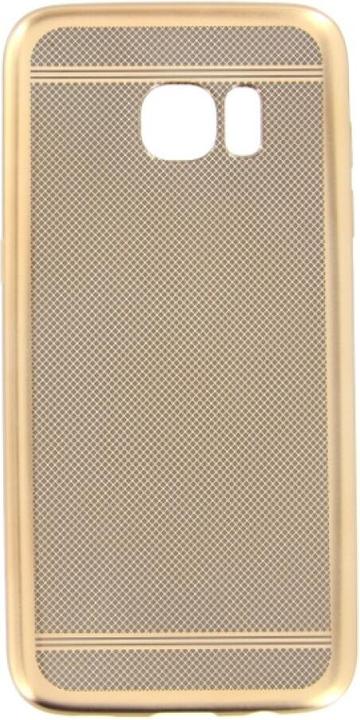 Produktbild OEM Silicone Case Classy Samsung S7 Edge gold (Samsung Galaxy S7 Edge)