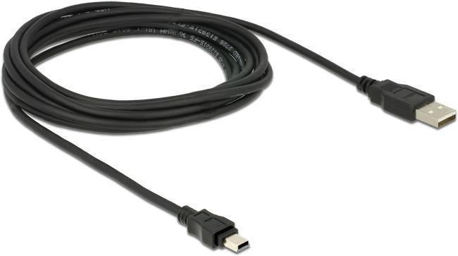 Actual product image Delock USB A – USB Mini B (0.70 m, USB 2.0)
