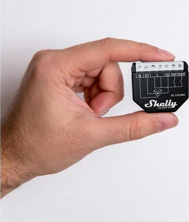 Produktbild Shelly Qubino Wave Shutter (Schaltaktor, Rolladenaktor)