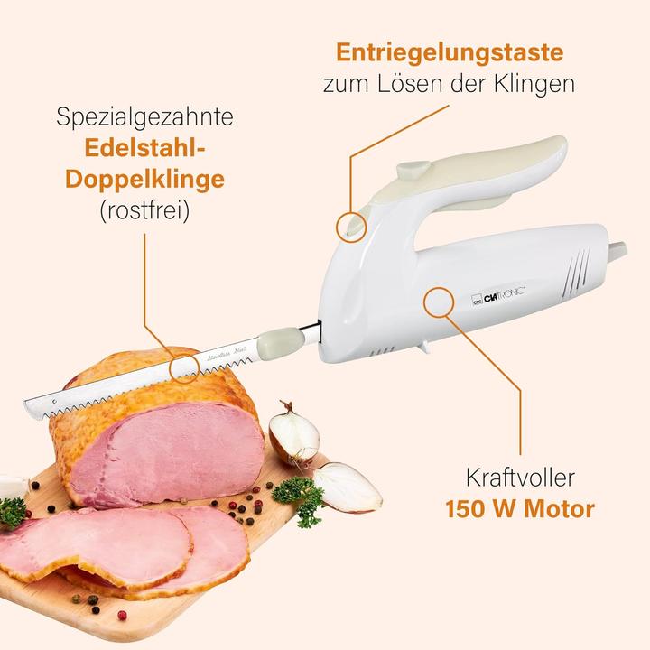 Produktbild Clatronic Elektromesser EM 3062 Weiss (42 cm)