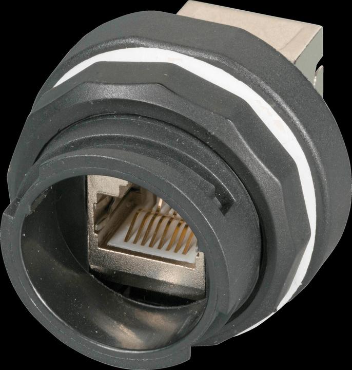 Image du produit EFB Elektronik Boîtier femelle IP68 pour modules Keystone et fermeture à baïonnette selon IEC6107 (Module Keystone)