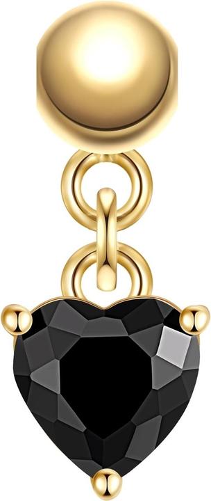 Glanzstücke München Damen Charm Herz - 36848 (Sterling Silber)