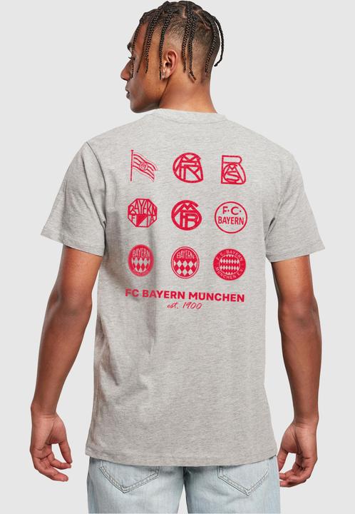 Immagine prodotto FC Bayern München Maglietta Logo History Red Collo rotondo - 112157 (XL)