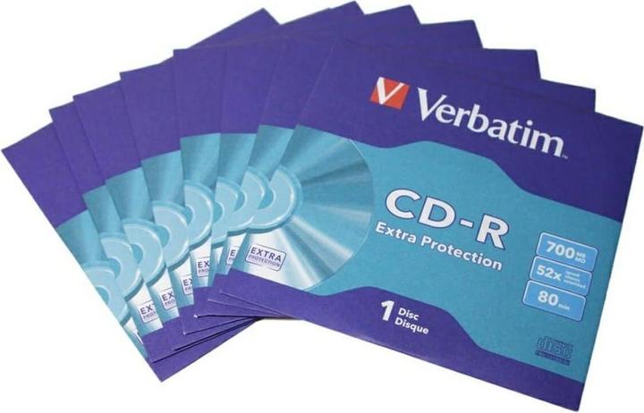 Produktbild Verbatim CD-R Extra Protection 700MB 52X 43843