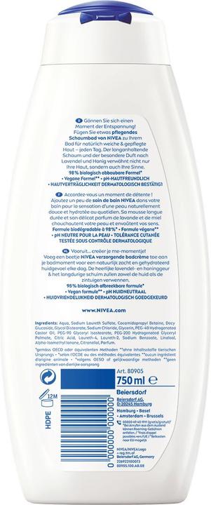Produktbild NIVEA Pflegebad Goodbye Stress (750 ml)