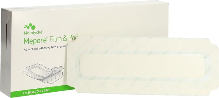 Actual product image Mepore Film & Pad 9x30cm (new) 25 pcs. (25 x)