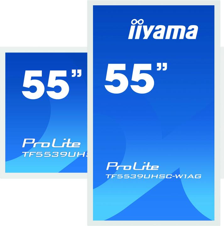 Productafbeelding iiyama 55" TF5539UHSC-W1AG Touch HDMI+DP (3840 x 2160 Pixels, 55")
