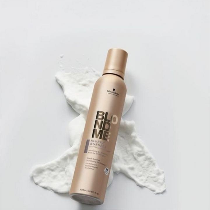 Actual product image Schwarzkopf Blondme - Blonde Wonders Dry Shampoo Foam (300 ml, Dry shampoo)