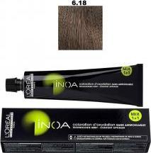 Produktbild L'Oréal Professionnel Inoa (6.18 Dunkelblond Asch Mokka)