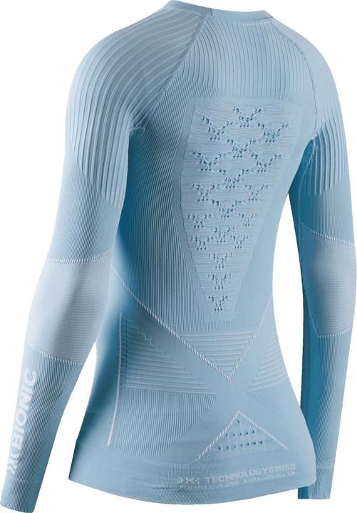 Actual product image X-Bionic WOMEN Energy Accumulator 4.0 Shirt LG SL ice blue/arctic white (S)