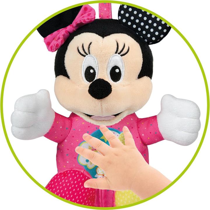 Image du produit Clementoni Peluche Minnie Mouse avec musique et lumière (28 cm)