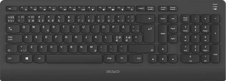 Productafbeelding Deltaco Bluetooth, stil toetsenbord van volledig formaat (NL, Draadloze)