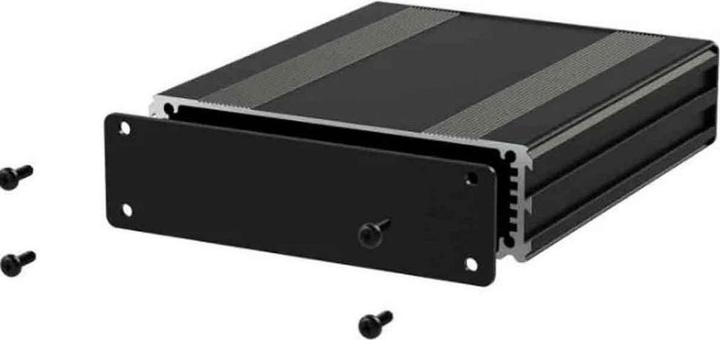 Immagine prodotto Rs Pro Alloggiamento del dispositivo, alluminio, 220x108,5x30mm, nero (Case)