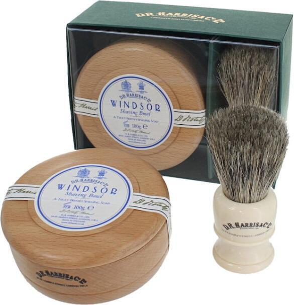 Actual product image D.R. Harris Windsor Shaving Gift Set (Shaving soap)