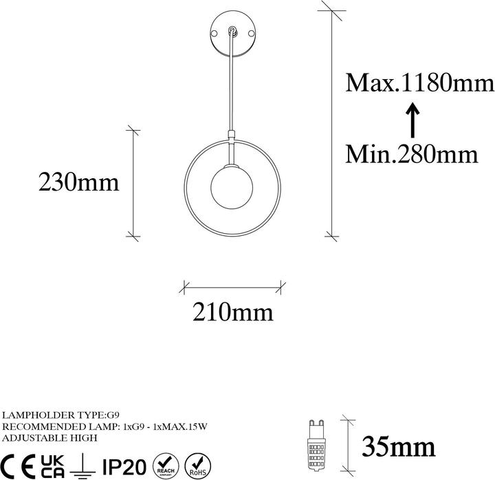 Actual product image Opviq Gia (G9)