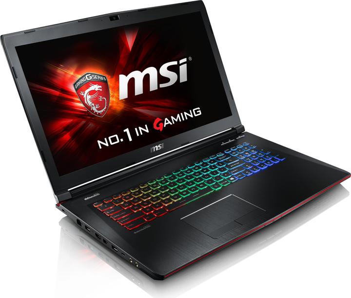 Produktbild MSI GE72 Apache Pro (17.30", Intel Core i7-6700HQ, 16 GB, 256 GB, CH)