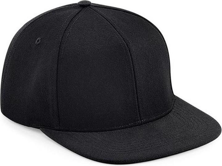 Actual product image Beechfield 6 panel snapback baseball cap (One size)