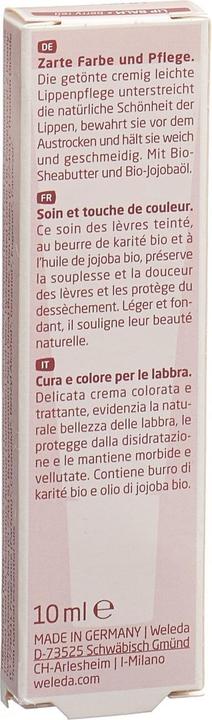 Produktbild Weleda Lip Balm Berry Red (getönte Lippenpflege, 10 ml)
