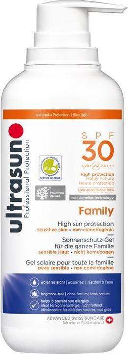 Actual product image Ultrasun Family (Suntan cream, SPF 30, 250 ml, 276 g)