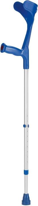 Ossenberg Krücke alu/blau Hartgriff 140kg