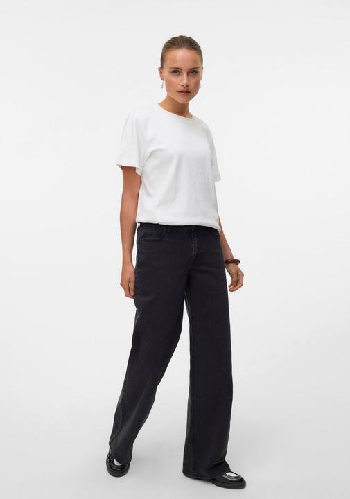 Actual product image Vero Moda VMFAYE Niedrige Taille Weiter Beinschnitt Jeans Weit geschnitten (W31/L32)